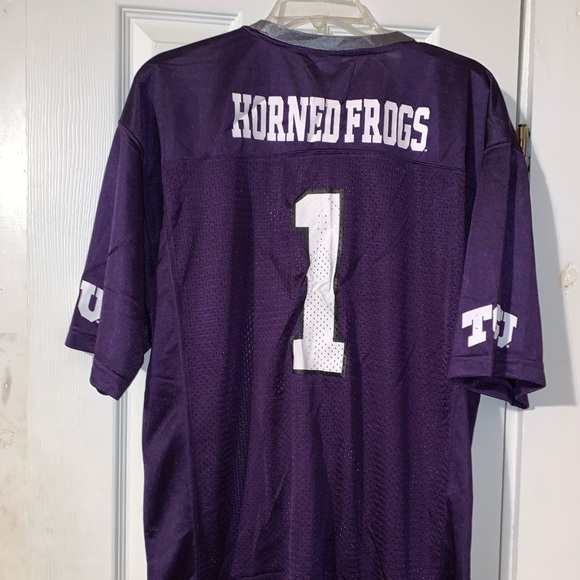🐸🏈🏟️ TCU Horned Frogs College Football Jersey 🏟️🏈🐸 - Picture 8 of 10